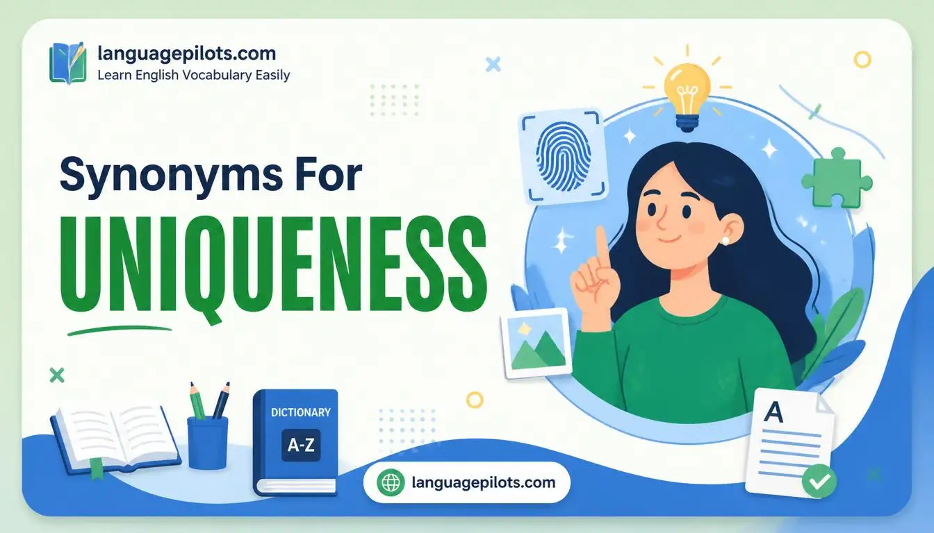 synonyms for uniqueness
