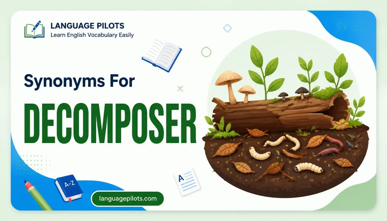 synonyms for decomposer
