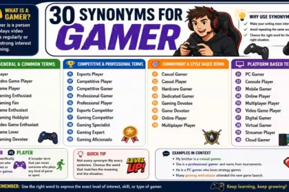 synonyms-for-gamer