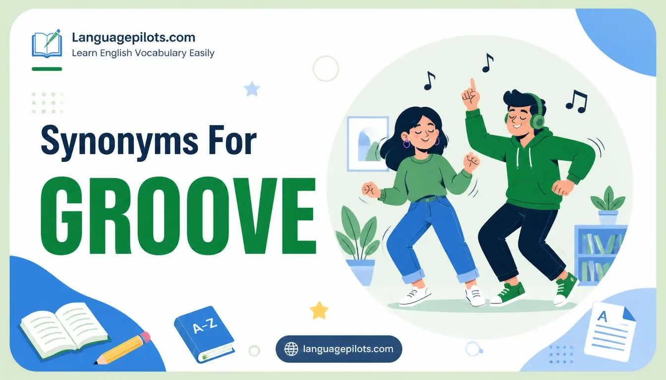 synonyms for groove