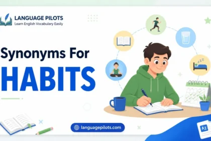 synonyms for habits