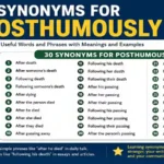 synonyms-for-posthumously
