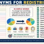 synonyms-for-redistribute