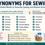 synonyms-for-sewing