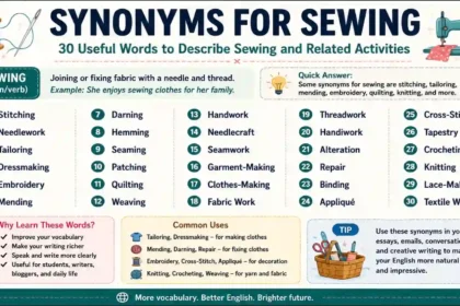 synonyms-for-sewing