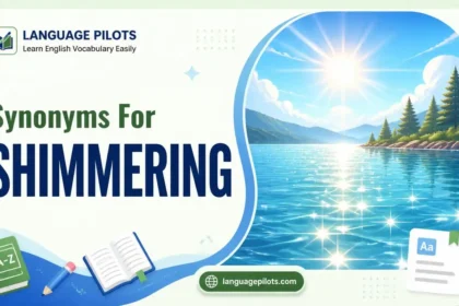 synonyms for shimmering