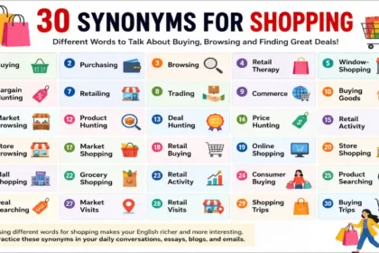 synonyms-for-shopping