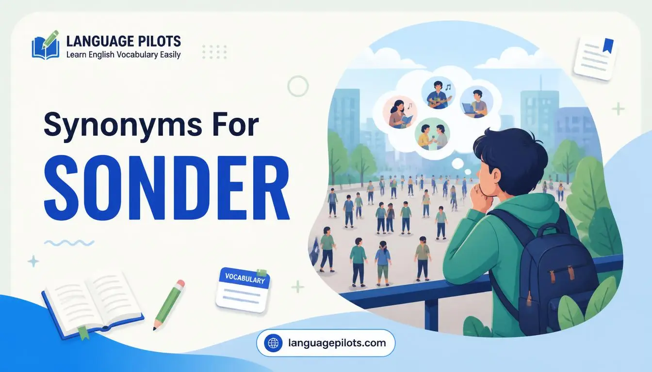 Synonyms for Sonder