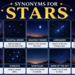 synonyms for stars