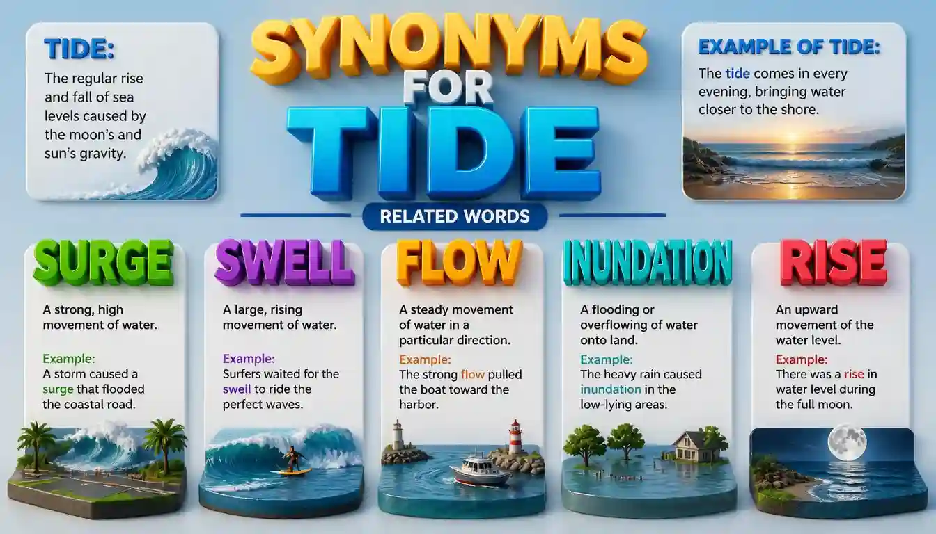 synonyms for tide