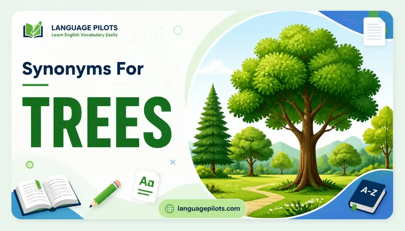synonyms for trees