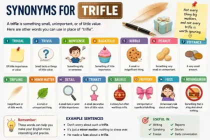 synonyms-for-trifle