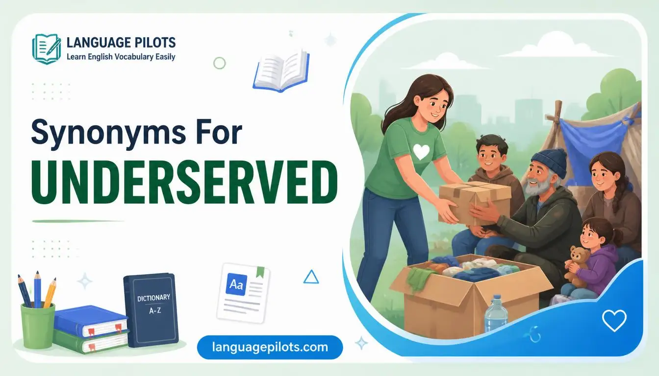 Synonyms for Underserved: