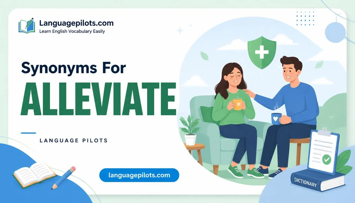 synonyms for alleviate