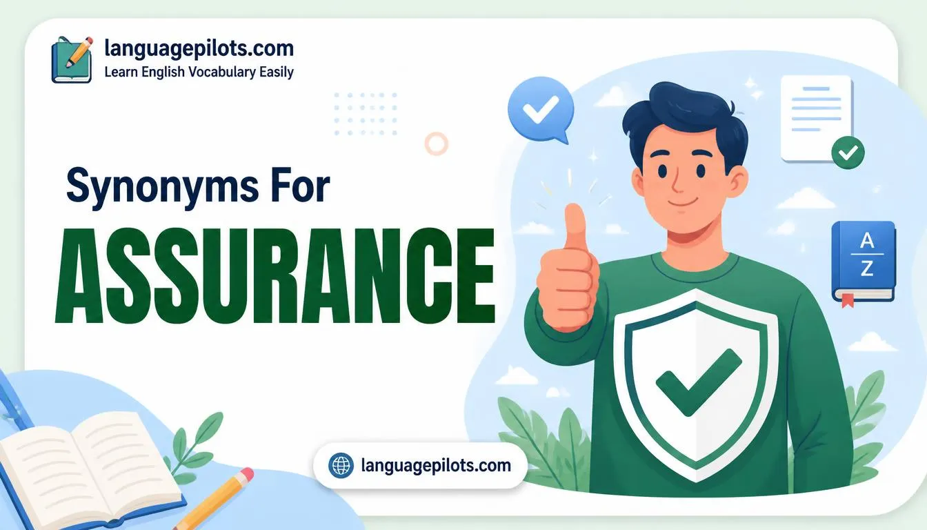 synonyms for assurance