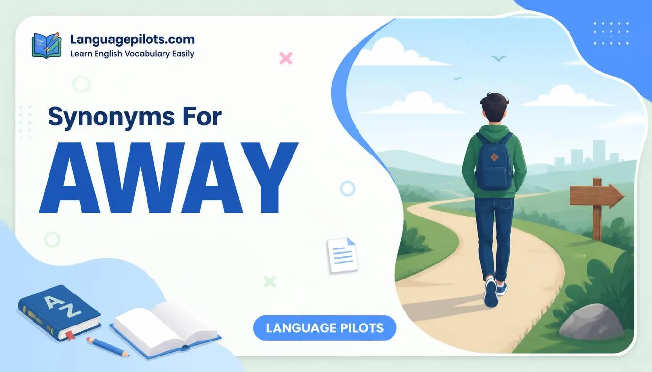 synonyms for away