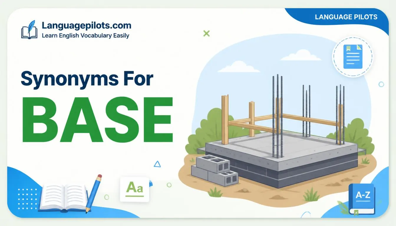 synonyms for base