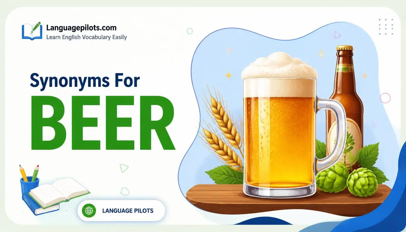 synonyms for beer