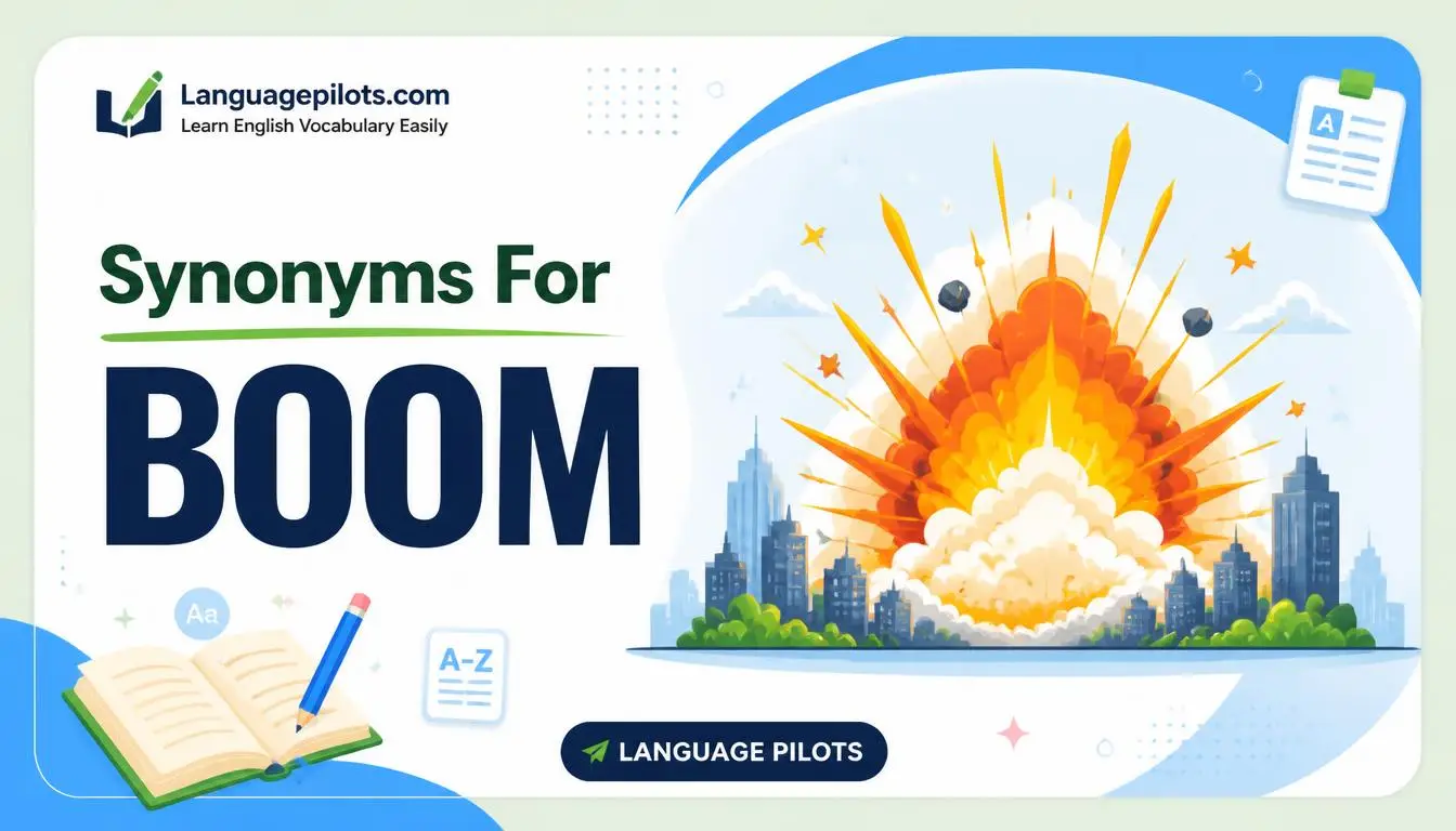 synonyms for boom