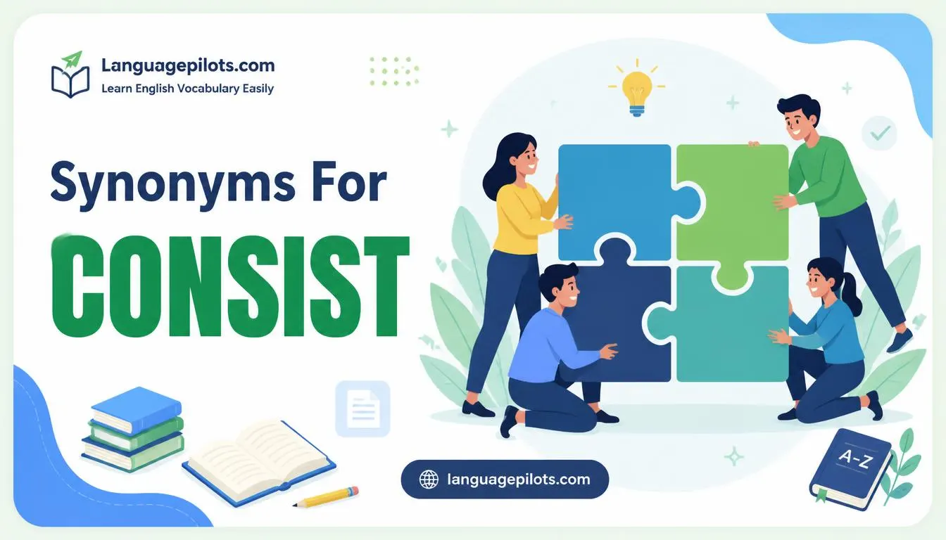 synonyms for consist