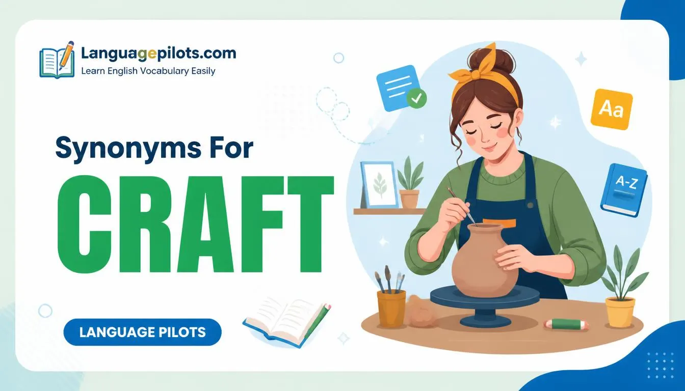 synonyms for craft