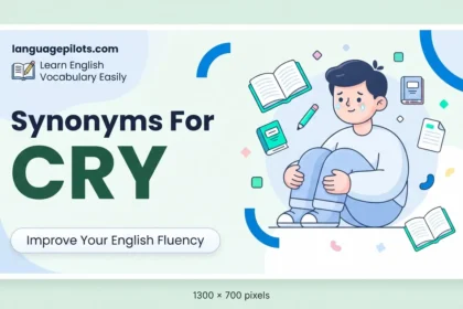 synonyms for cry