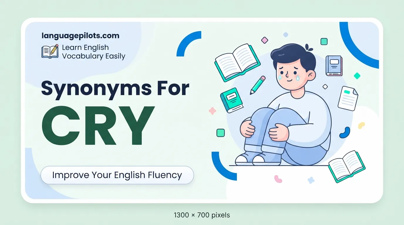synonyms for cry
