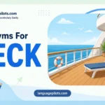 synonyms for deck