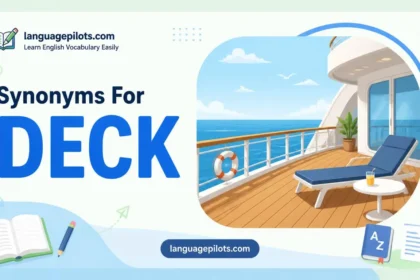 synonyms for deck