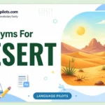 synonyms for desert