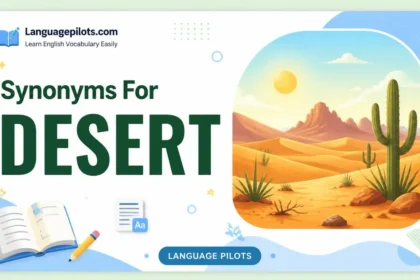 synonyms for desert