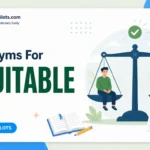synonyms for equitable