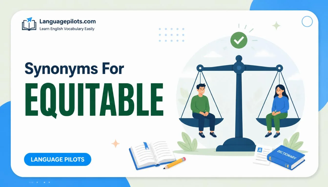 synonyms for equitable