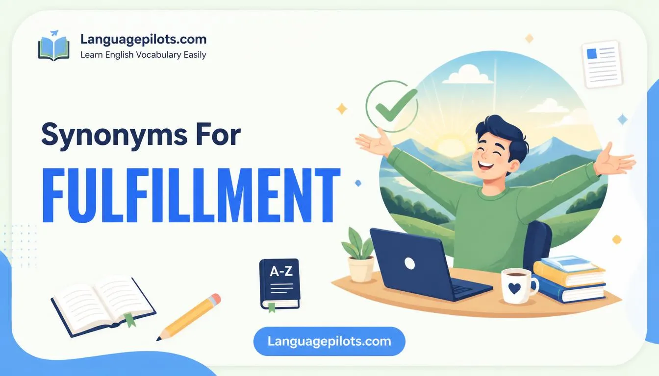 synonyms for fulfillment