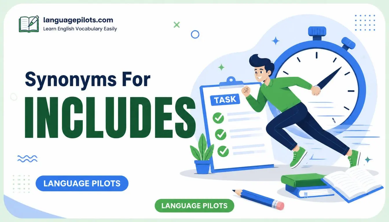 synonyms for includes