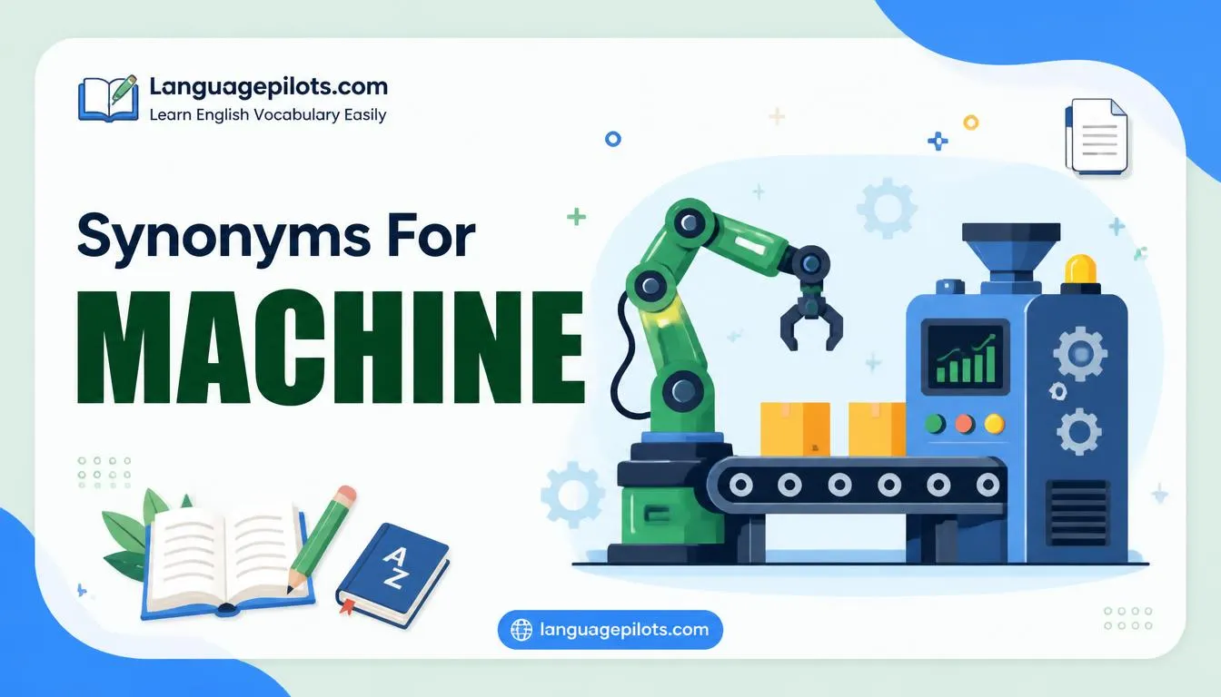 synonyms for machine
