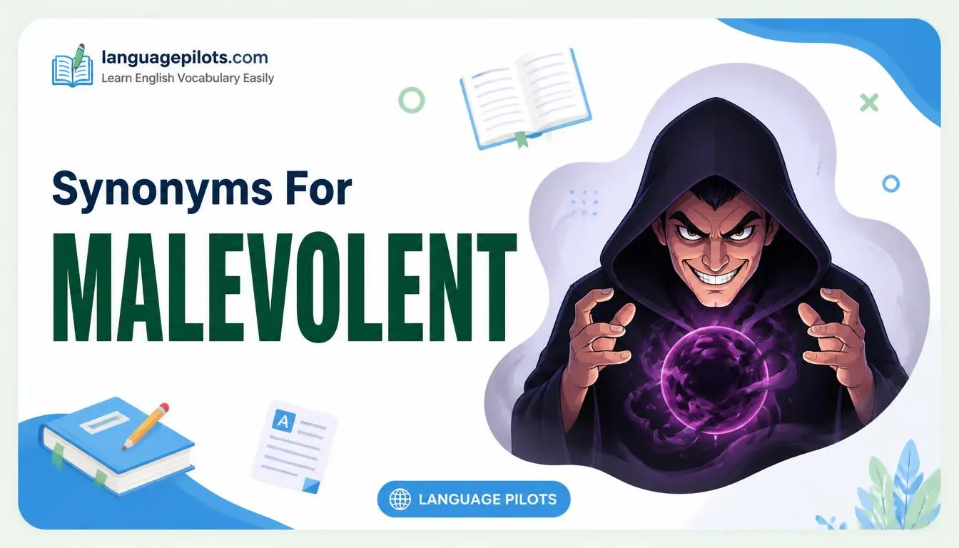 Synonyms for Malevolent
