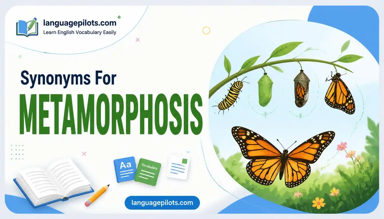 synonyms for metamorphosis