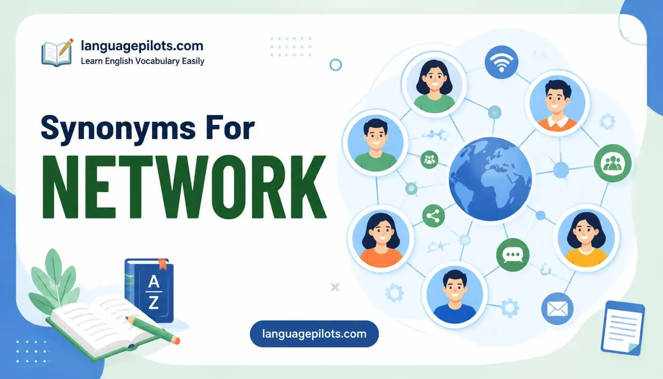 synonyms for network