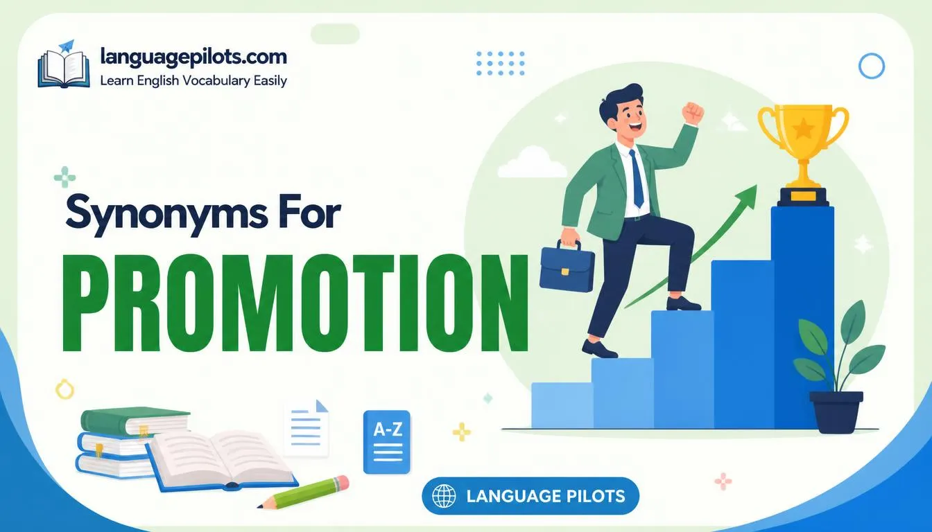 synonyms for promotion