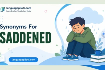 synonyms for saddened