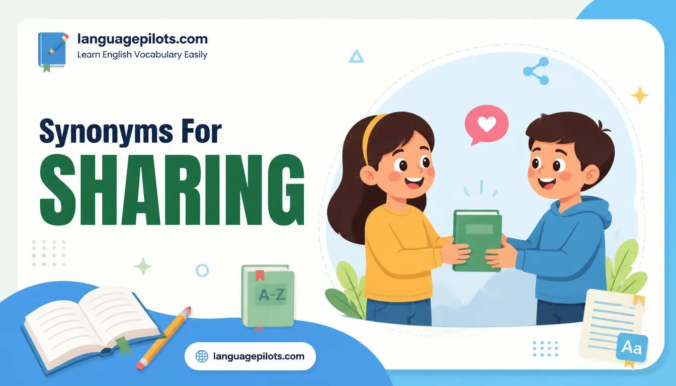 synonyms for sharing