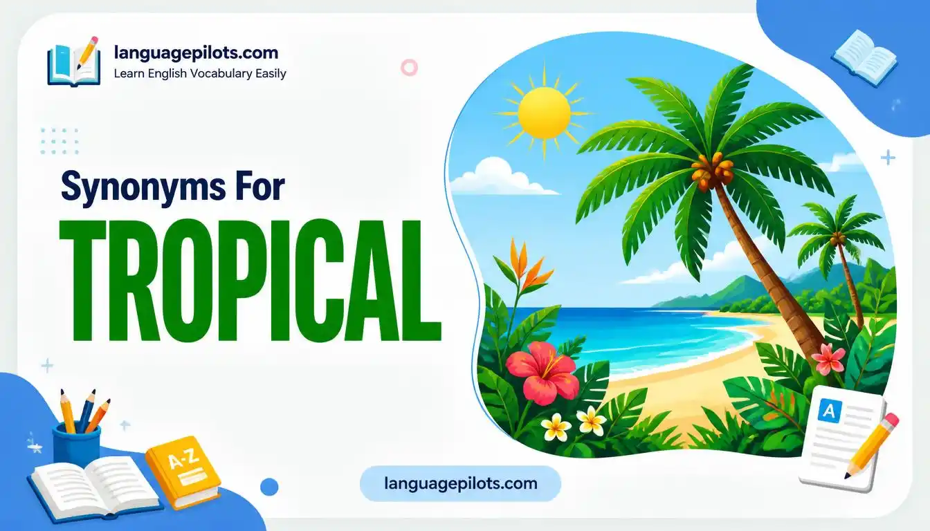 synonyms for tropical