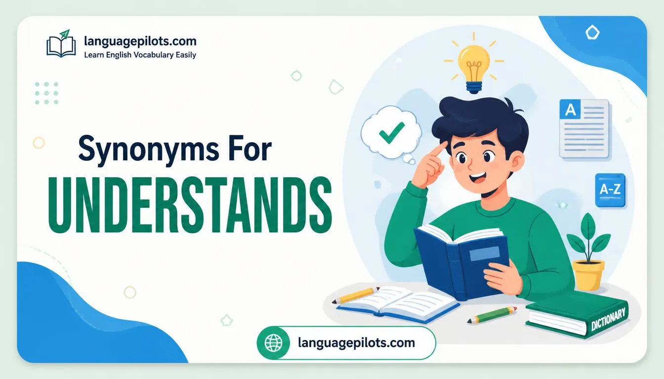 synonyms for understands