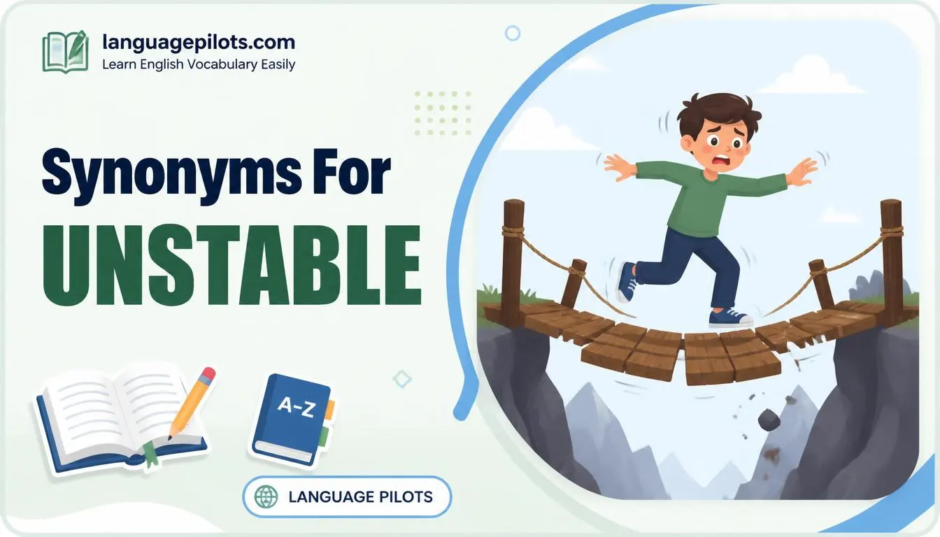 synonyms for unstable