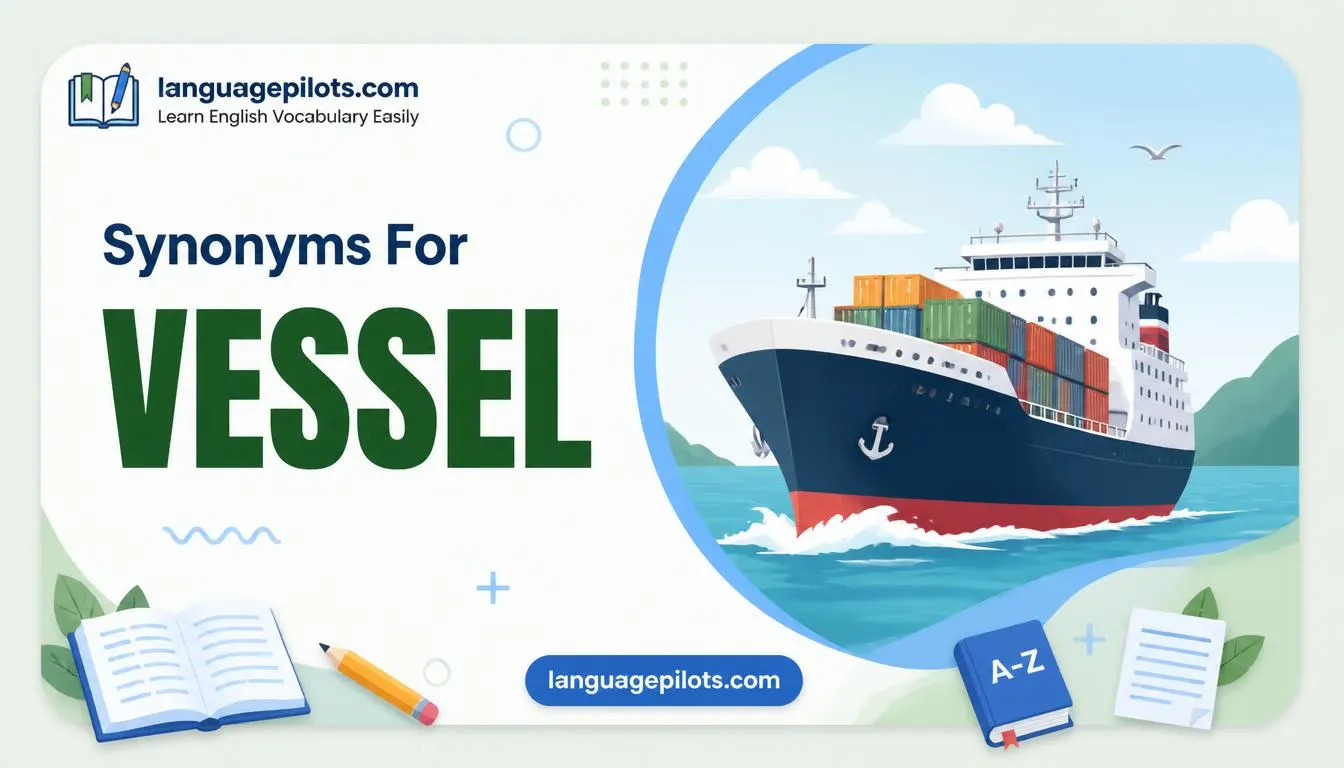 Synonyms for Vessel