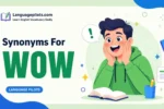 synonyms for wow