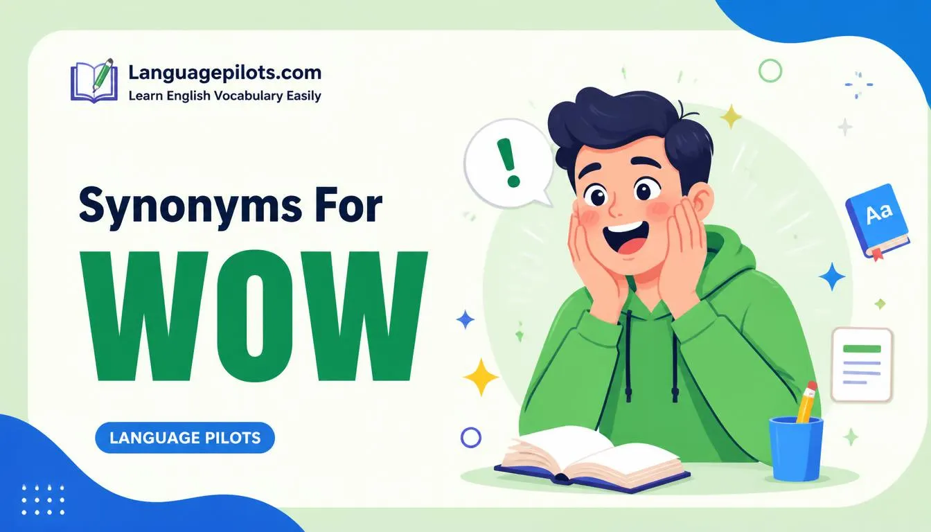 synonyms for wow