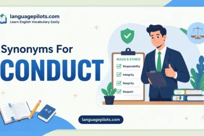 Synonyms for Conduct