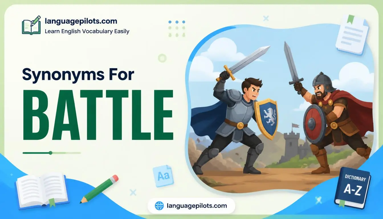 25 Synonyms for Battle-Meanings, Examples and Easy Alternatives